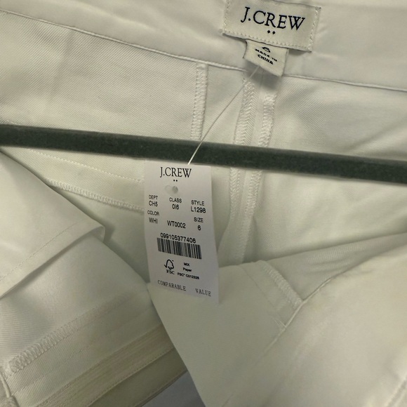 J. Crew Women's White Pants - Picture 3 of 3